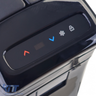 Luxus Mittel Konsole mit Kühlschrank Schwarz Glanz passt für VW T6 T6.1-image-6257350