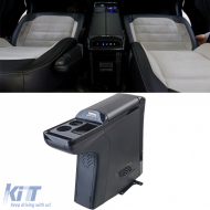 image-23-Luxus Mittelkonsole mit Kühlschrank Schwarz Glanz geeignet für VW T6 T6.1