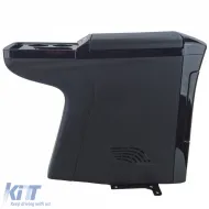 Luxus Mittelkonsole mit Kühlschrank Schwarz Glanz geeignet für VW T6 T6.1-image-6257346