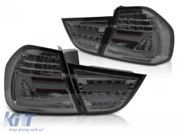 image-5-LUZ DE TAIL LED BAR SMOKE SEQ adecuada para BMW E90 09-11