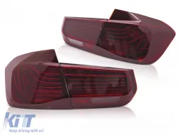 image-35-LUZ DE TAIL LED LASER ROJA SEQ adecuada para BMW F30 11-18