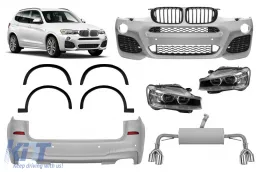 image-31-M package suitable for BMW X3 F25 2010-2013 conversion to F25 LCI 2014-2017