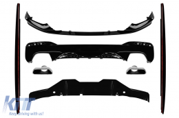 M Performance Design Design add-ons and diffuser with 530/540 chrome tips suitable for BMW 5 Series G30 2017-2020 - ABBMBK6009571