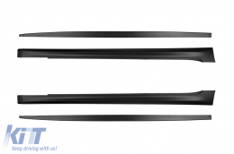 M Performance Design Design Design Design-Paket geeignet für BMW 5er G30 mit großem Diffusor 2017-2020-image-6142675