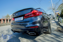 M Performance Design Design Design Design-Paket geeignet für BMW 5er G30 mit großem Diffusor 2017-2020-image-6142693