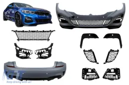 image-10-M Performance Design Design Design Design Paket geeignet für die BMW 3er Reihe G20 Limousine nach 2019 mit PDC, ohne ACC, ohne Nebelscheinwerfer, ohne Seitenschweller -o--o-