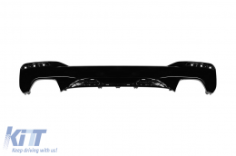 M Performance Design Design diffuser suitable for rear M Technik bumper on BMW 5 Series G30 sedan, G31 touring after 2017 -oo-oo- - ABBMRA6009534