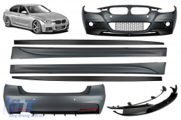 M Performance Design Design package suitable for BMW 3 Series F30 sedan 2011-2019 - ABBMBK6008304
