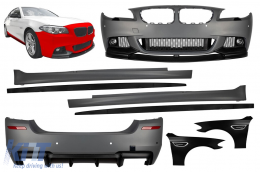 M Performance Design Design package with M5 type fenders with turn signals suitable for BMW 5 Series F10 2010-2013 - ABBMBK6009856