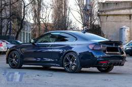 M Performance Design Design side skirts suitable for BMW 4 Series F32 Coupe, F33 Cabriolet, F36 Gran Coupe after 2013, black lacquer-image-6155674