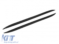 M Performance Design Design side skirts suitable for BMW 4 Series G22 coupe after 2020, black lacquer - ABBMSX6011642