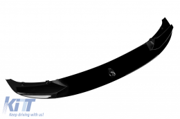 M Performance Design Design spoiler suitable for front M bumper for BMW 5 Series F10, F11 2010-2017, black lacquer-image-6261102