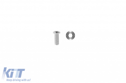 M Performance Design Design spoiler suitable for front M bumper on BMW Series 2 F22, F23 after 2013, black lacquer-image-6261118