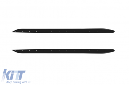 M Performance Design Design trim suitable for M side skirts on BMW 3 Series G20 after 2019, black lacquer - ABBMSX6011447