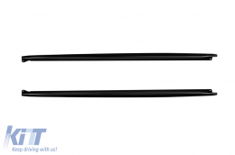 M Performance Design Design trim suitable for M side skirts on BMW X5 F15 2013-2018, black lacquer - ABBMSX6011574