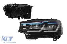 M-Tech-Paket geeignet für BMW X3 F25 2014-2017 mit doppeltem Auslass für doppelte Auspuffendrohre --oo--oo- und LED-Scheinwerfer-image-6151295