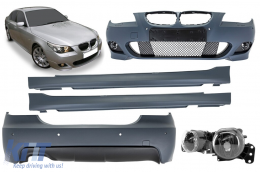 M Technik II package suitable for BMW 5 Series E60 sedan 2003-2007 with PDC, with fog lights, with single diffuser for dual exhaust -oo----- - ABBMBK6008317