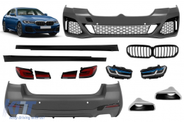 M Tech–style tuning package suitable for BMW 5 Series G30 sedan 2017–2020 conversion to G30 LCI after 2021 - ABBMBK6007859