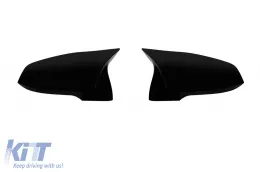 image-31-M-type mirror caps suitable for BMW 1 Series F40, 2 Series F44, X1 F48, X2 F39, Z4 G29, black lacquer