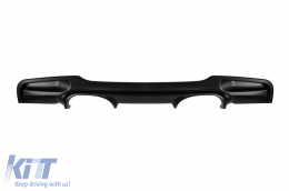 M3 type diffuser suitable for rear M technik bumper on BMW 3 Series E90 sedan, E91 touring 2004-2011 -oo--oo- - ABBMRA6008484