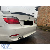 image-24-M4 stílusú hátsó spoiler BMW E60-hoz, zongoralakk fekete