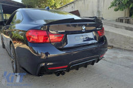 M4 type trunk spoiler suitable for BMW 4 Series F32 Coupe 2013-2020, unpainted-image-6227871
