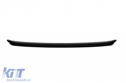 M5 CS type spoiler suitable for front M5 bumper of BMW 5 Series G30 LCI 2021-2023, black lacquer-image-6261187