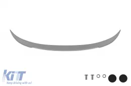 M6 Typ Kofferraumspoiler geeignet für BMW 6er Reihe F12 Cabriolet 2011-2018, unlackiert-image-6227709