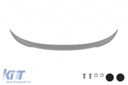 M6 type trunk spoiler suitable for BMW 6 Series F12 Cabriolet 2011-2018, unpainted-image-6227709