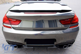 M6 type trunk spoiler suitable for BMW 6 Series F12 Cabriolet 2011-2018, unpainted-image-6227715