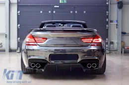 M6 type trunk spoiler suitable for BMW 6 Series F12 Cabriolet 2011-2018, unpainted-image-6227716