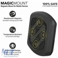 Magnetic Phone Mount for Motorcycle / Bicycle Scosche MBM2SMI-image-6304343