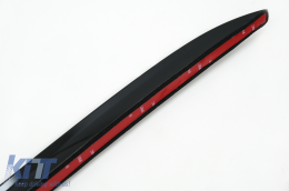 Mancorrenti sul tetto decorativi per BMW X6 F16 15-19 nero lucido-image-6095032