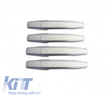 image-56-Maniglia porte per Land ROVER Range ROVER Sport L494 (2012-up) Evoque (2011-up) Vogue L405 (2012-up) Bianco / Argento SV Autobiography Design-