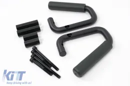 Manijas delanteras y traseras para Jeep Wrangler III SUV JK 2007-2017 Negro-image-6091140