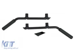 Manijas delanteras y traseras para Jeep Wrangler III SUV JK 2007-2017 Negro-image-6091147