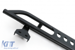 Marchepieds latérales Barres Nerf pour Jeep Wrangler JL 2018+ 4 portes Iron Look-image-6110380