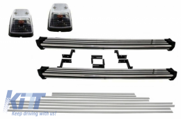 image-17-Marchepieds Latéraux pour MERCEDES W463 1989-2015 Add On Bandes Moldings Clignotants