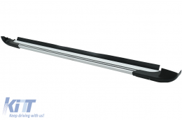 Marchepieds Marches latérales pour Toyota RAV4 XA40 2013-2018 Blanc poussiéreux-image-5990646