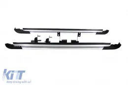 Marchepieds Marches latérales pour Toyota RAV4 XA40 2013-2018 Blanc poussiéreux-image-5990647