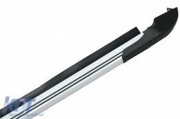 Marchepieds Marches latérales pour Toyota RAV4 XA40 2013-2018 Blanc poussiéreux-image-6080650