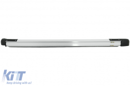 Marchepieds Marches latérales pour Toyota RAV4 XA40 2013-2018 Blanc poussiéreux-image-6080655