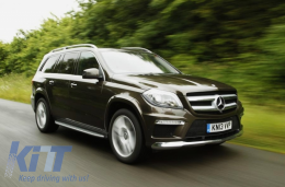Marchepieds pour Mercedes GL X166 12-15 GLS Facelift 16-18 Marches-image-6053473
