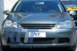 Márkajelzés nélküli első rács Volkswagen Golf 5 V 2003-2008-image-6011237