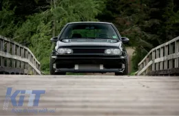 Márkajelzés nélküli hűtőrács Volkswagen VW Golf 3 III (1993-1998) VR6 Design-image-6030488