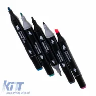 Markers Board & Fine CRN-24 24 Pcs-image-6308058