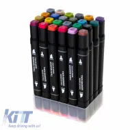 Markers Board & Fine CRN-24 24 Pcs-image-6309120