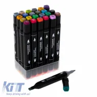 Markers Board & Fine CRN-24 24 Pcs-image-6309121