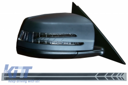 Matrica szett, oldalsó, motorháztető és csomagtérfedél matricák, sötétszürke, MERCEDES C205 Coupe A205 Cabriolet (2014-2016) modellekhez, A45 Edition 1 design-image-6063408
