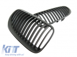 Matt fekete vese hűtőrács BMW 3-as E92 coupe, E93 kabrió 2010-2013 modellekhez-image-6129119